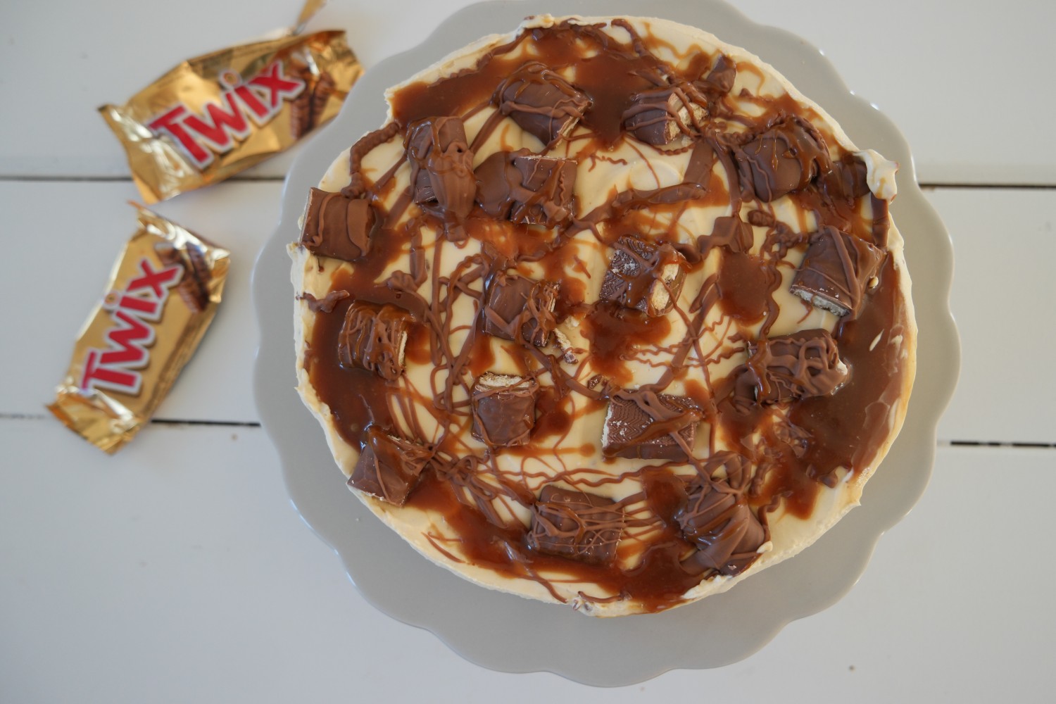 Twix Cheesecake - Let & Simpel Opskrift Uden Husblas